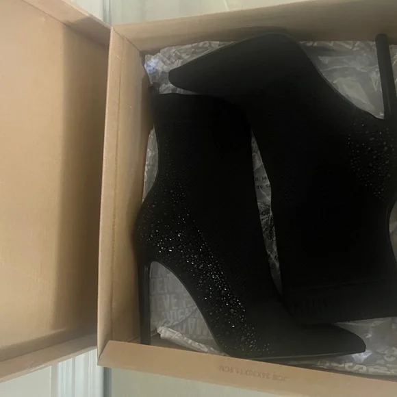 Steve Madden Rhinestone Boots - Picture 3 of 5